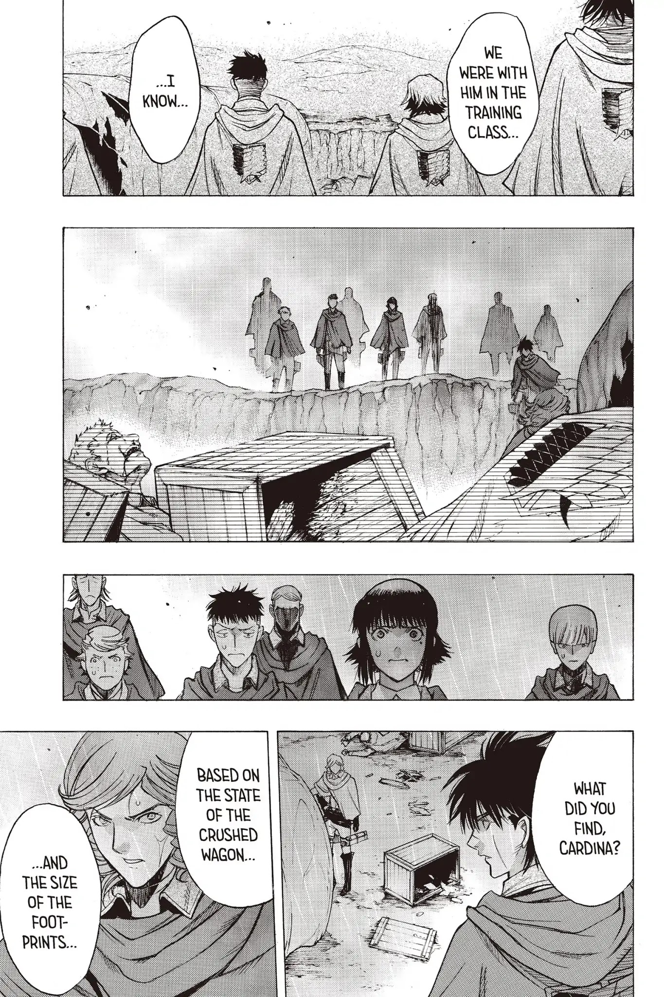 Shingeki No Kyojin - Before The Fall - Chapter 60: Tragedy In The Rain