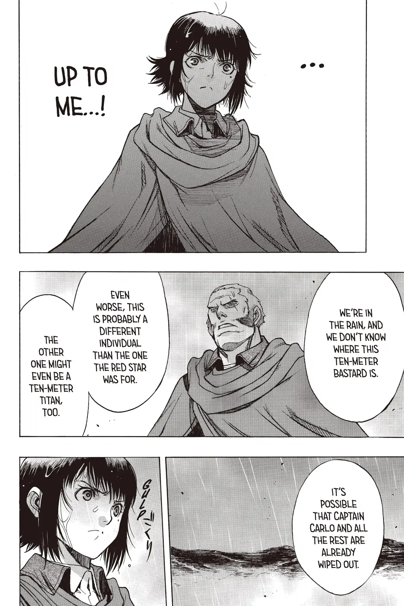 Shingeki No Kyojin - Before The Fall - Chapter 60: Tragedy In The Rain