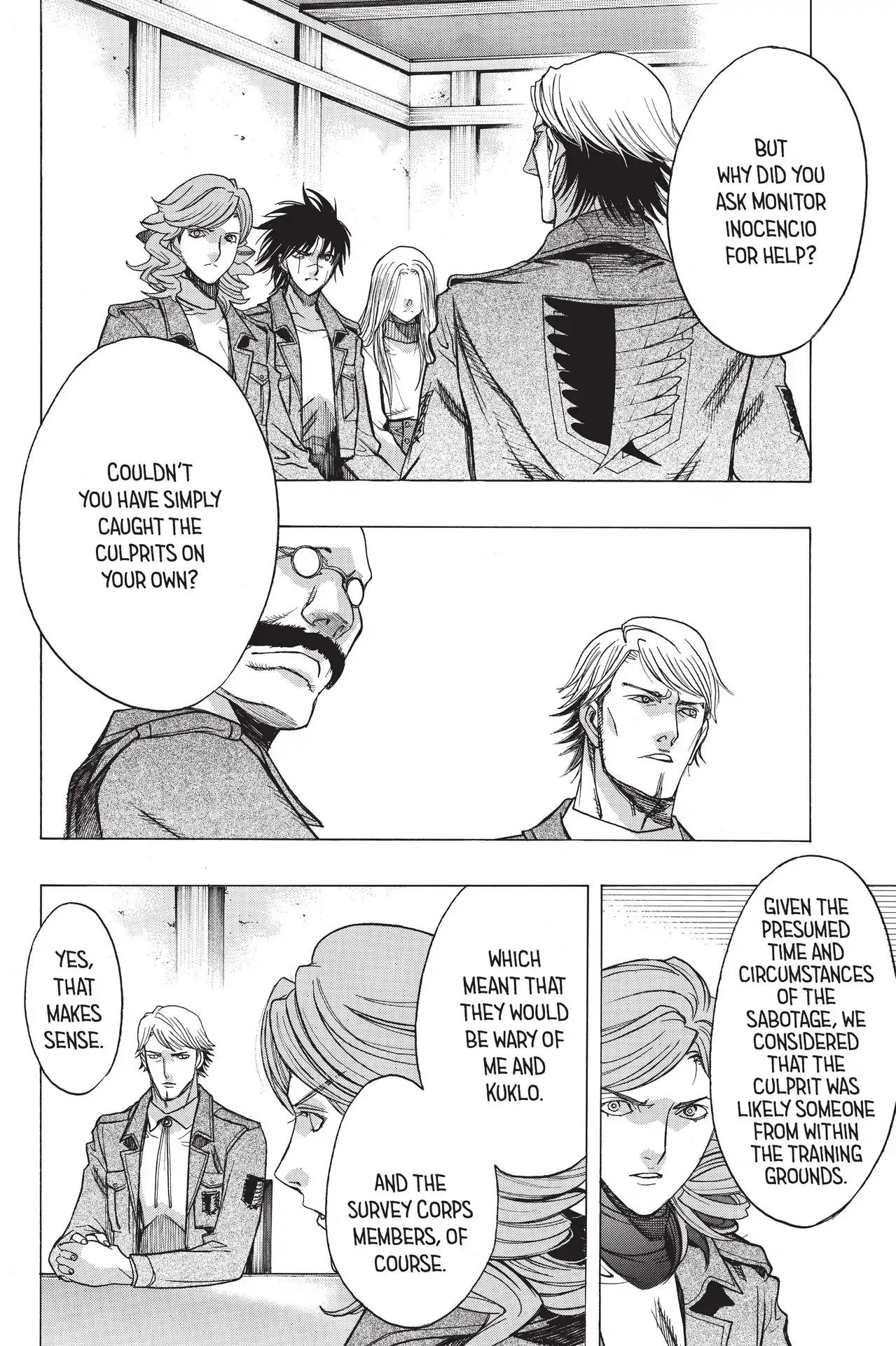 Shingeki No Kyojin - Before The Fall - Chapter 56: Illumination In The Dead Of Night