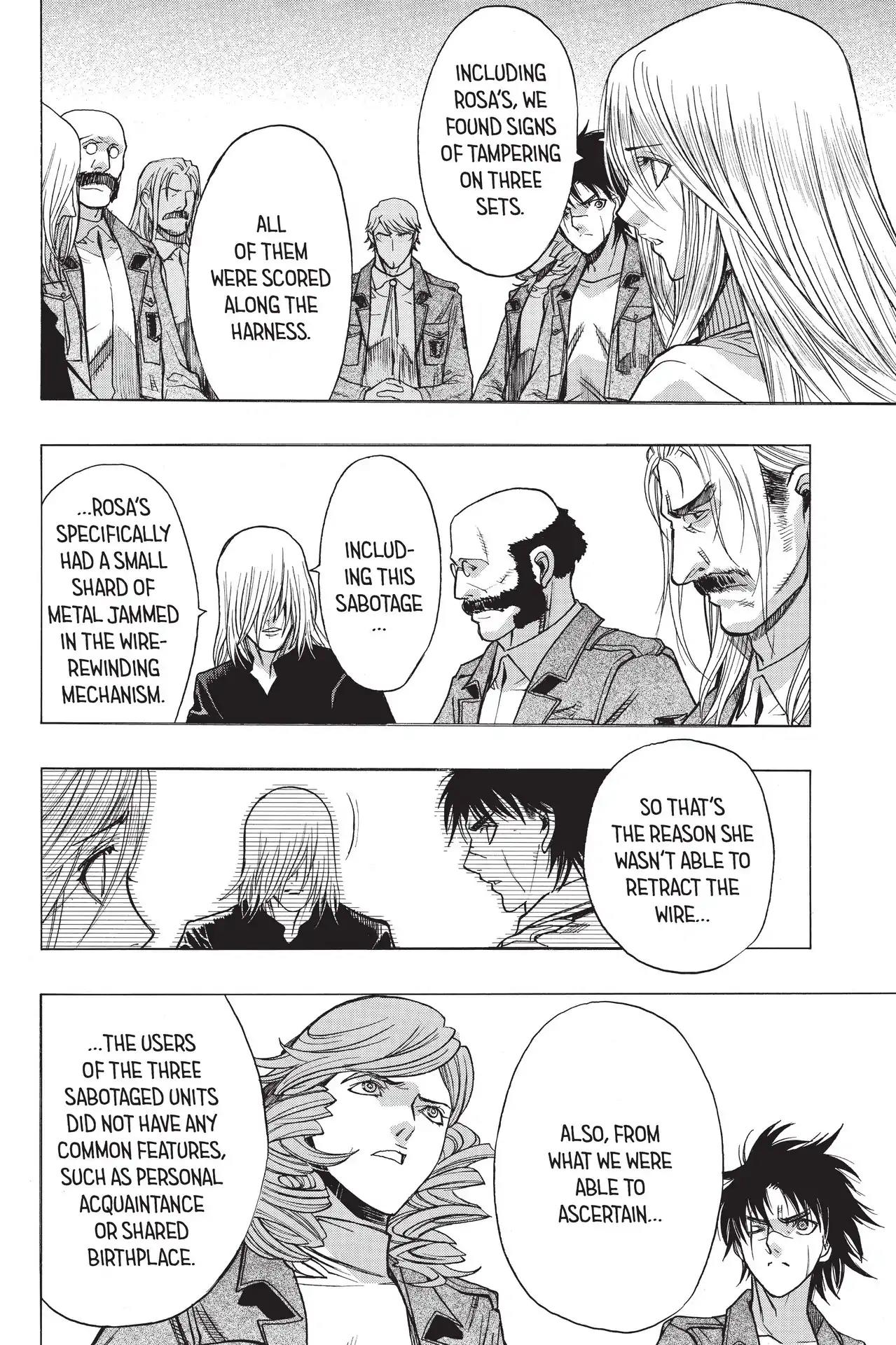 Shingeki No Kyojin - Before The Fall - Chapter 54: In The Thick Of Paranoia