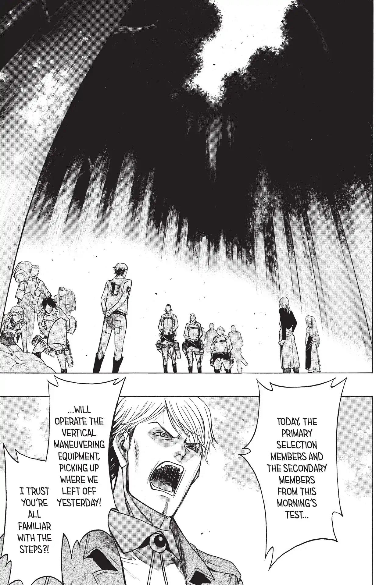 Shingeki No Kyojin - Before The Fall - Chapter 53: Setback At The Initiation