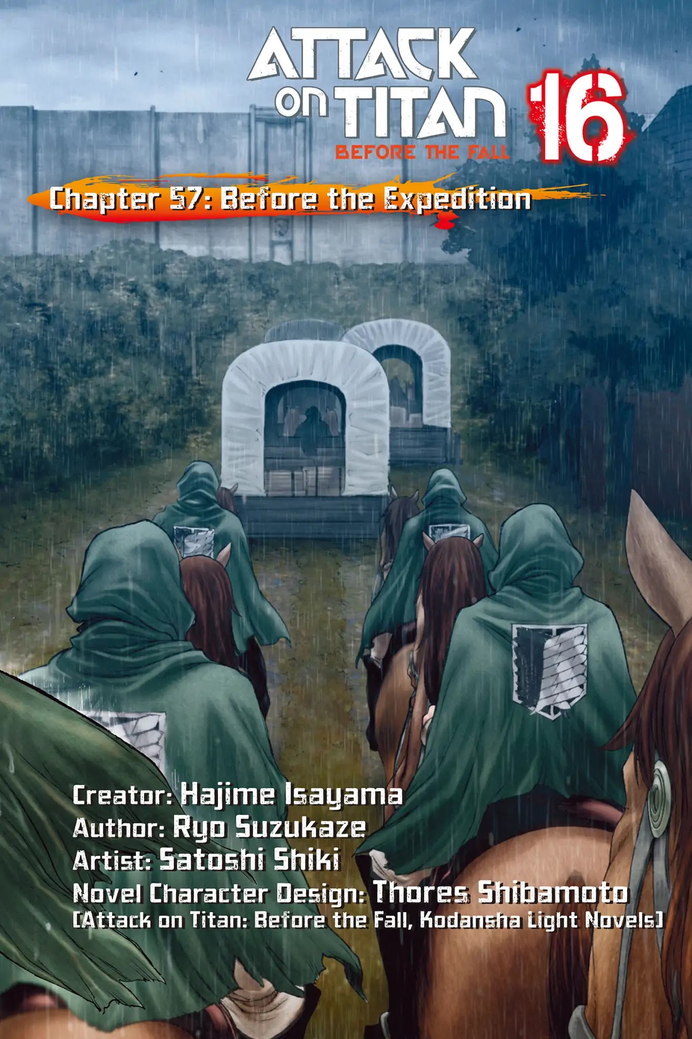 Shingeki No Kyojin - Before The Fall - Chapter 57: Before The Expedition