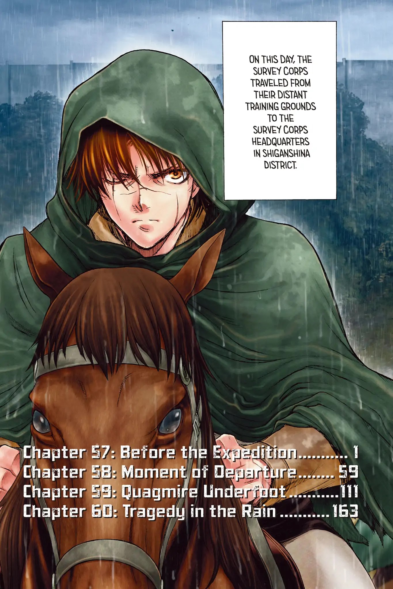 Shingeki No Kyojin - Before The Fall - Chapter 57: Before The Expedition