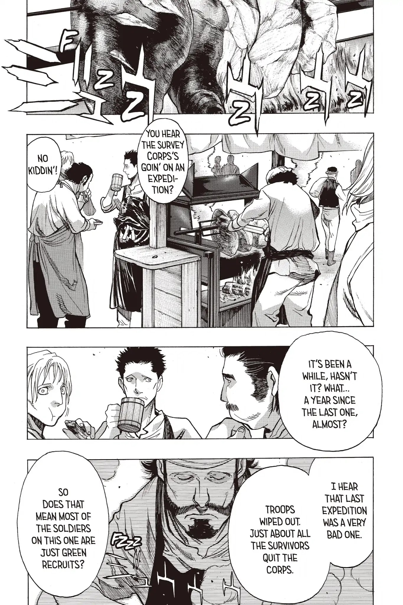 Shingeki No Kyojin - Before The Fall - Chapter 58: Moment Of Departure