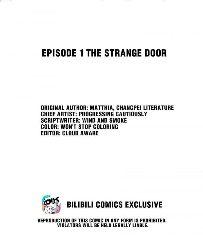 Do Not Perceive - Chapter 1.1 : The Strange Door