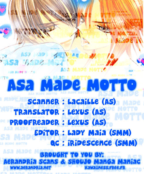 Asa Made, Motto - Vol.1 Chapter 2