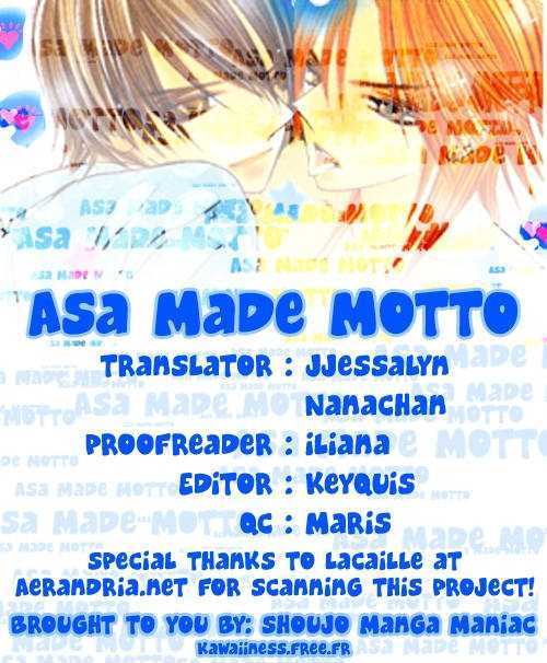 Asa Made, Motto - Vol.1 Chapter 3