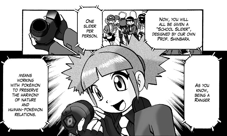 Darkrai Mission Story: Pokémon Ranger Vatonage - The Comic - Chapter 1 : A Fresh Start