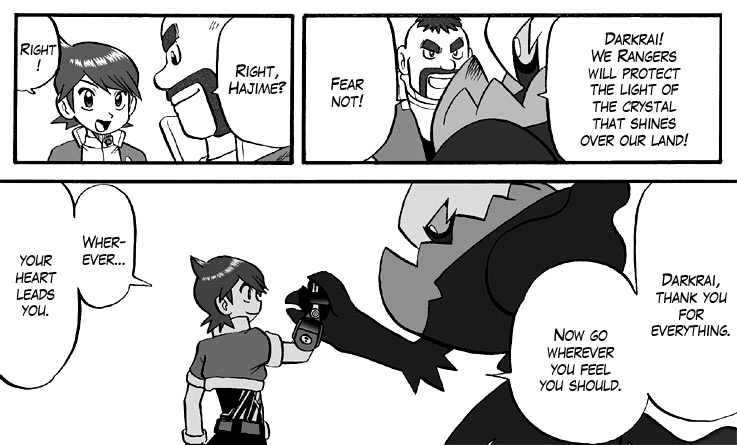 Darkrai Mission Story: Pokémon Ranger Vatonage - The Comic - Chapter 4 V2 : Mission Complete