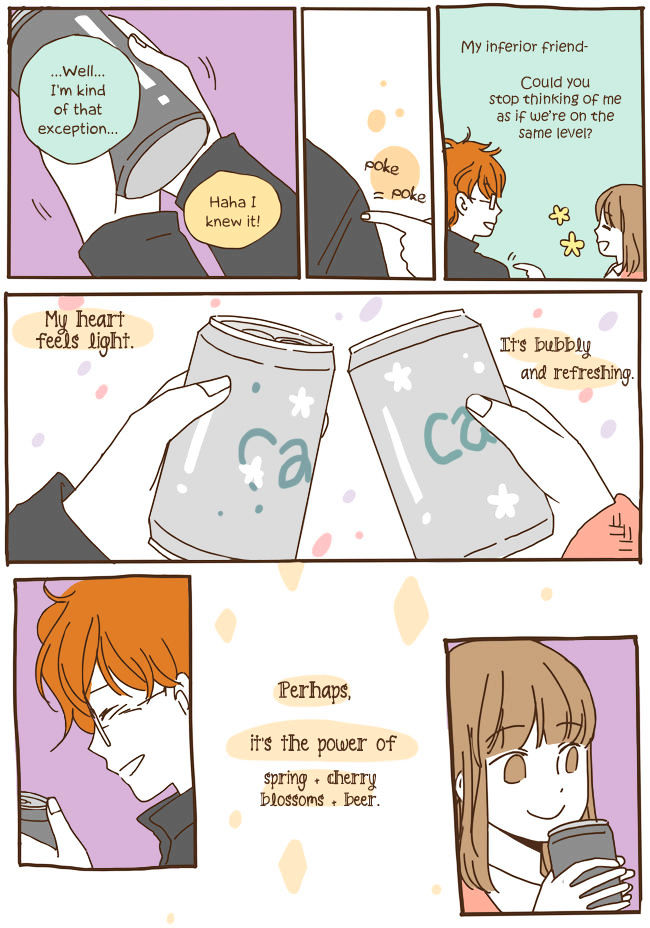 Story Of Someone We Know - Chapter 53 : Spring + Cherry Blossoms + Beer