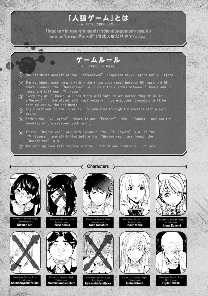 Jinrou Game - Vol.2 Chapter 7 : Resent And Hate