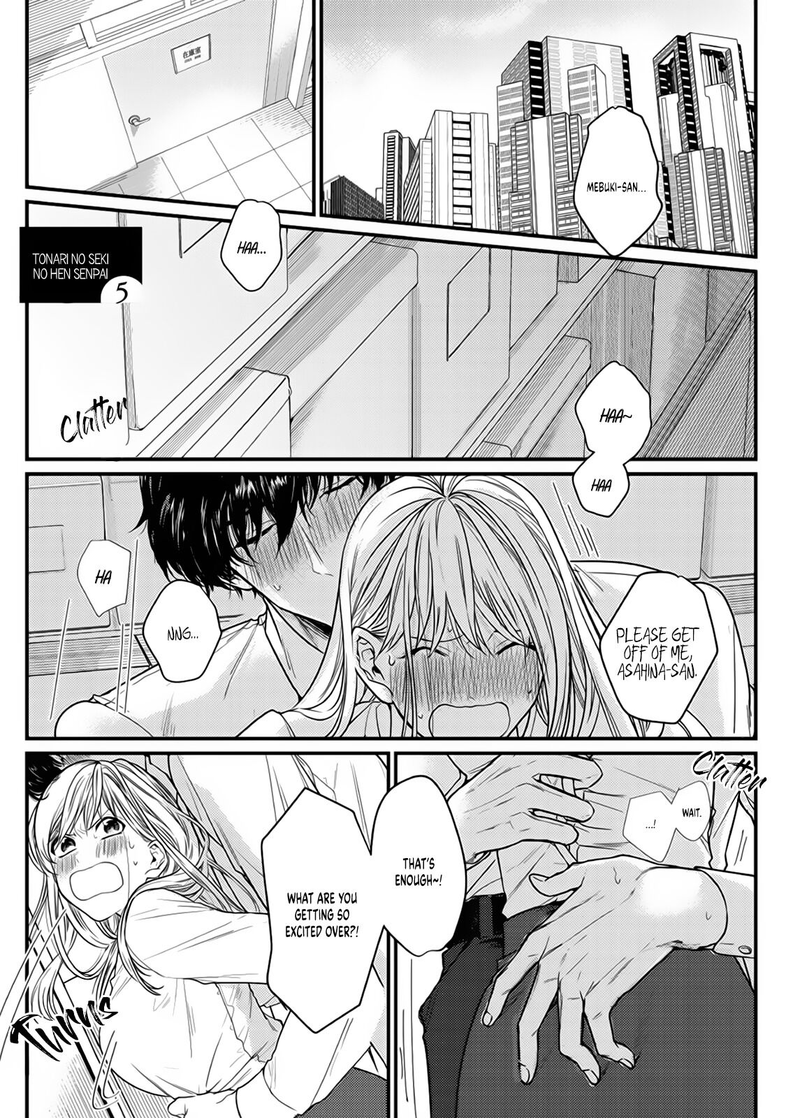 Tonari No Seki No Hen Na Senpai - Chapter 5