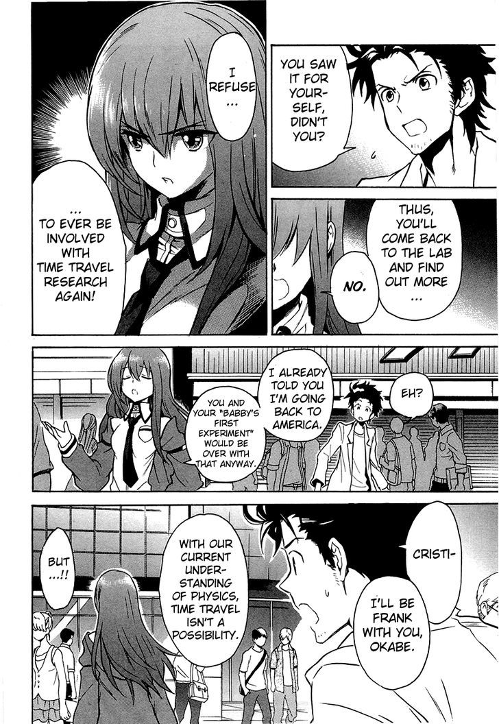 Steins;Gate - Shijou Saikyou No Slight Fever - Vol.1 Chapter 3 : Muffled Phone