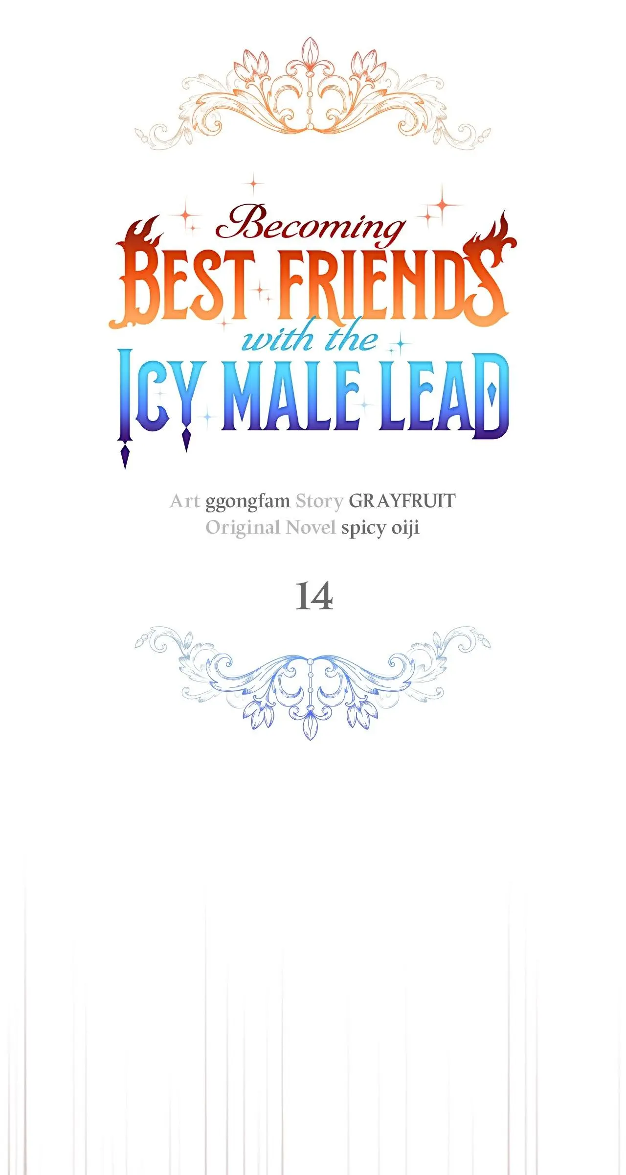 Becoming Best Friends With The Icy Male Lead - Chapter 14