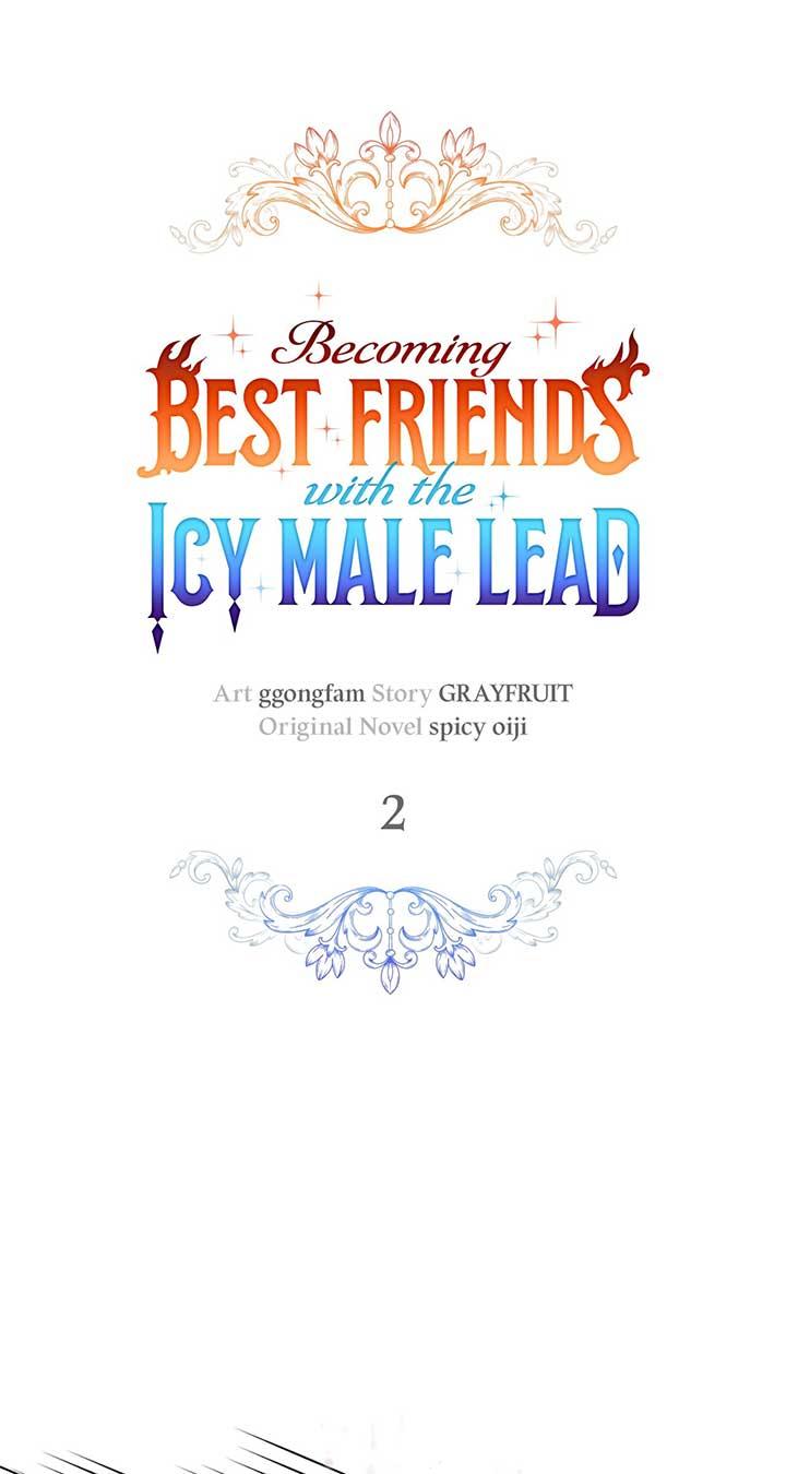 Becoming Best Friends With The Icy Male Lead - Chapter 2