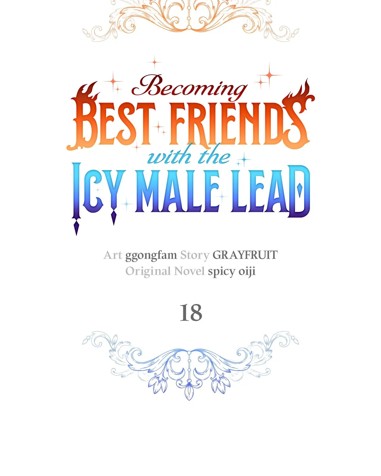 Becoming Best Friends With The Icy Male Lead - Chapter 18