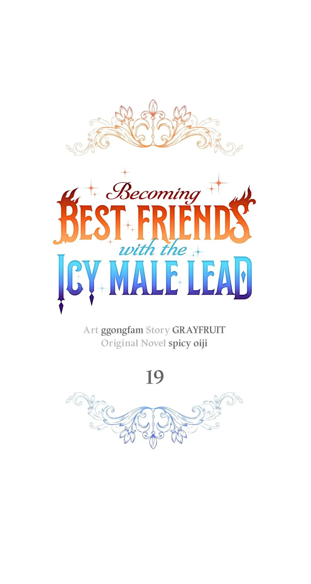 Becoming Best Friends With The Icy Male Lead - Chapter 19