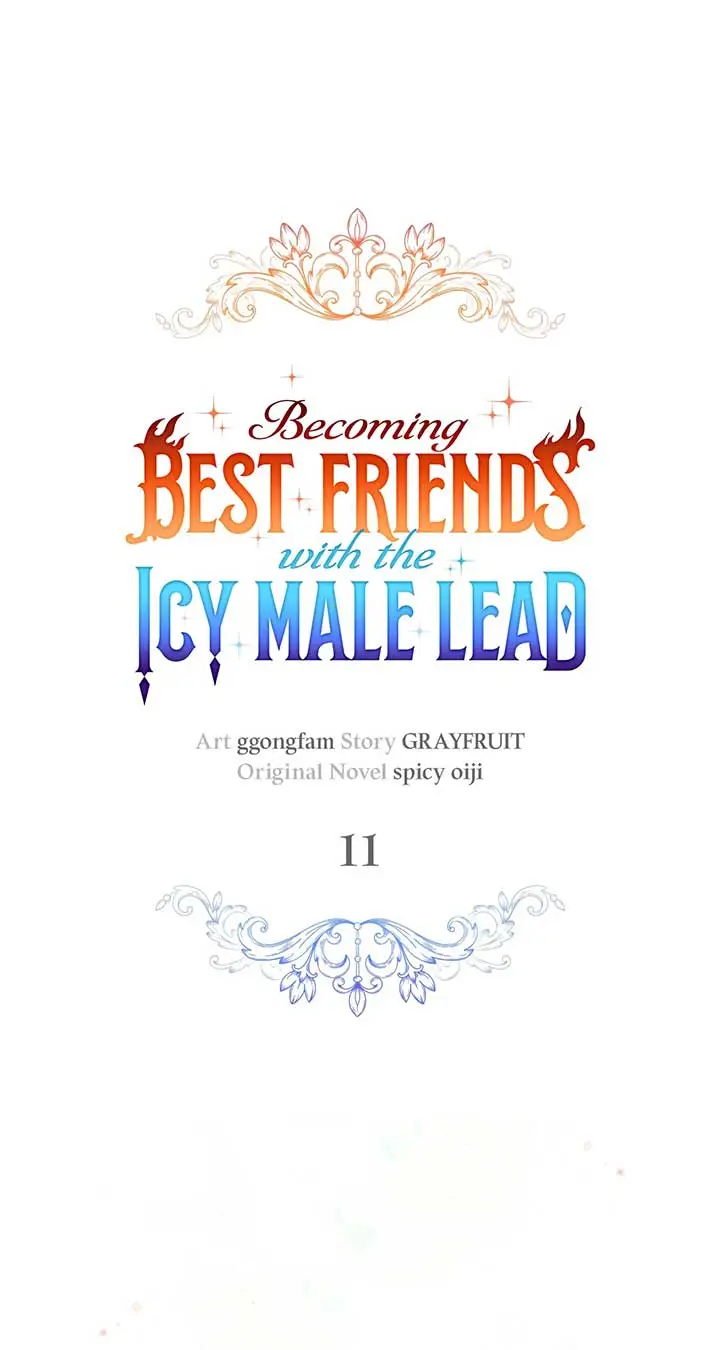 Becoming Best Friends With The Icy Male Lead - Chapter 11