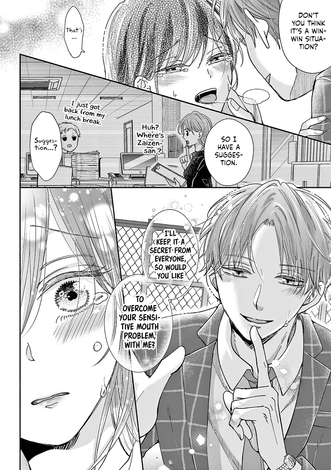 O Kuchi Ga Etchina Jakuten Datte, Raibaru No Eriito Douryou Ni Barete Shimaimashita - Chapter 2