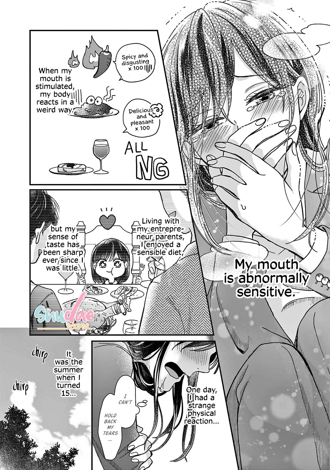 O Kuchi Ga Etchina Jakuten Datte, Raibaru No Eriito Douryou Ni Barete Shimaimashita - Chapter 1