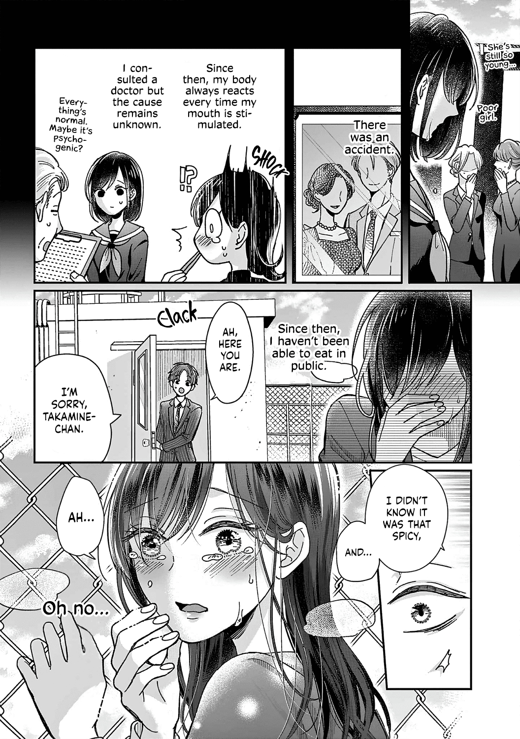 O Kuchi Ga Etchina Jakuten Datte, Raibaru No Eriito Douryou Ni Barete Shimaimashita - Chapter 1