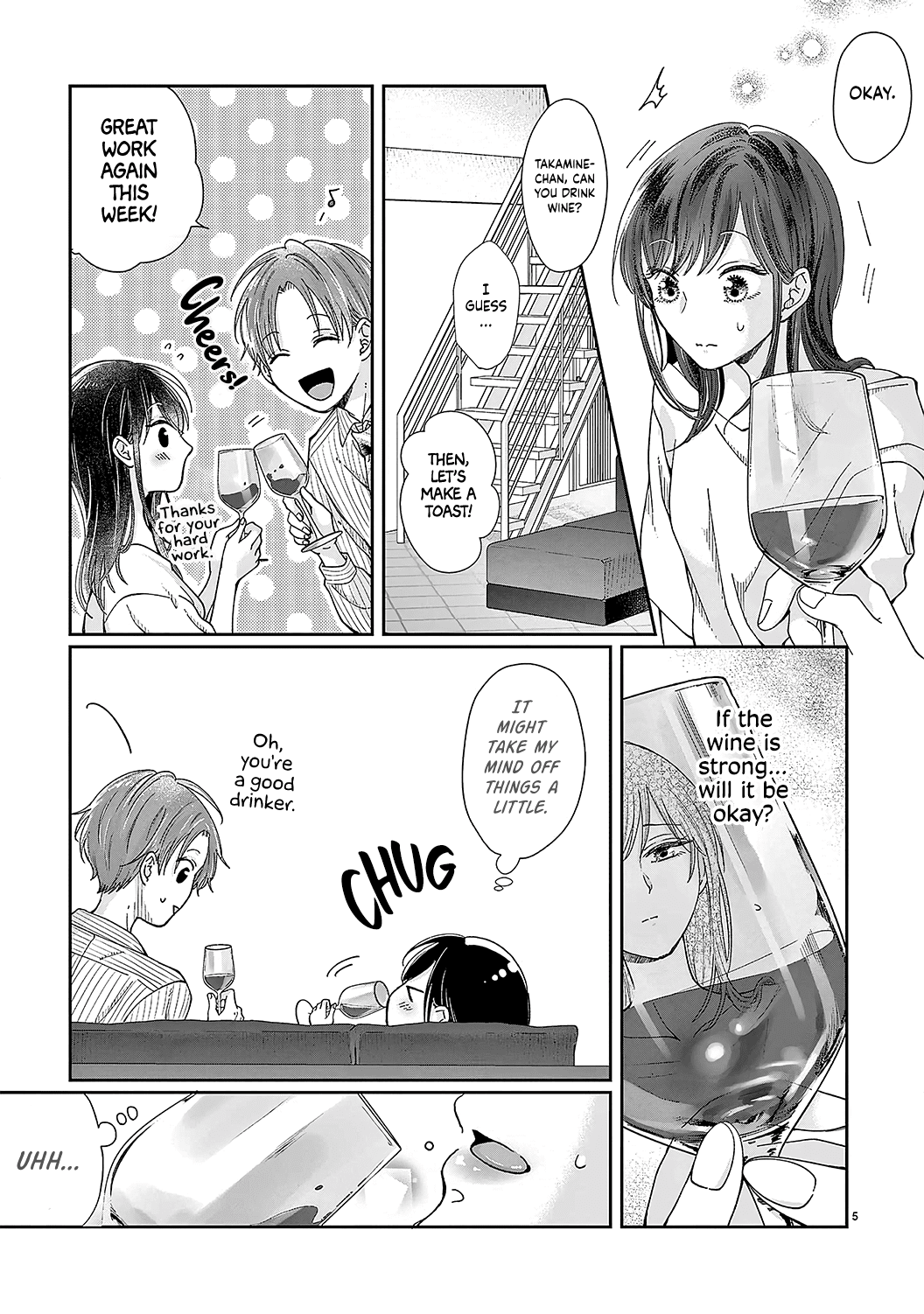 O Kuchi Ga Etchina Jakuten Datte, Raibaru No Eriito Douryou Ni Barete Shimaimashita - Chapter 5