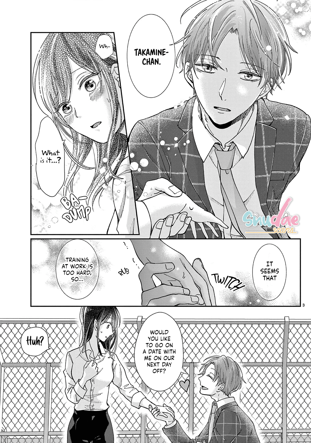 O Kuchi Ga Etchina Jakuten Datte, Raibaru No Eriito Douryou Ni Barete Shimaimashita - Chapter 3