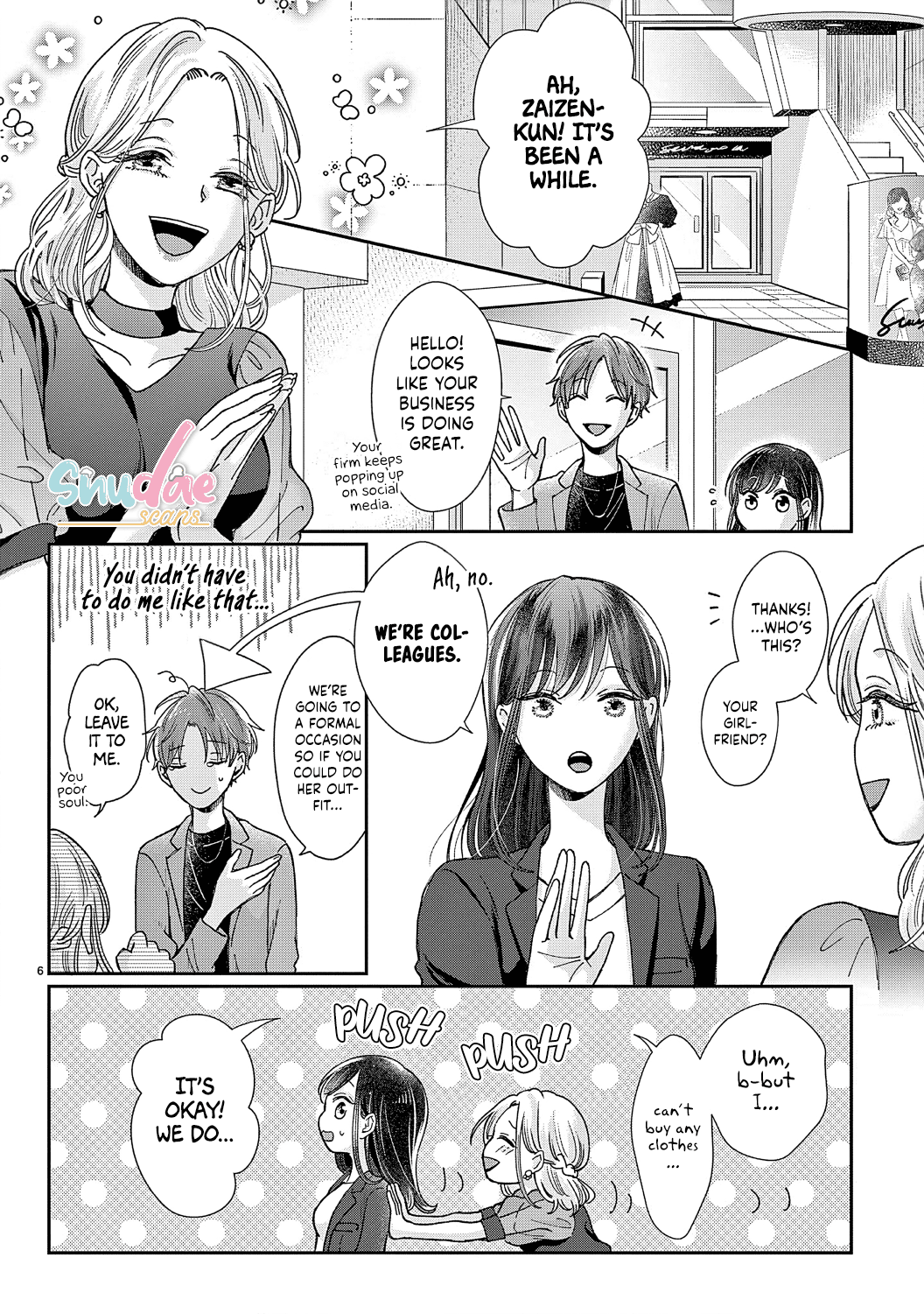 O Kuchi Ga Etchina Jakuten Datte, Raibaru No Eriito Douryou Ni Barete Shimaimashita - Chapter 3