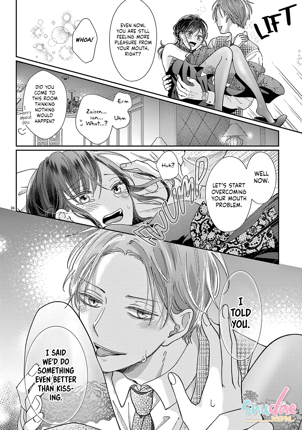 O Kuchi Ga Etchina Jakuten Datte, Raibaru No Eriito Douryou Ni Barete Shimaimashita - Chapter 3