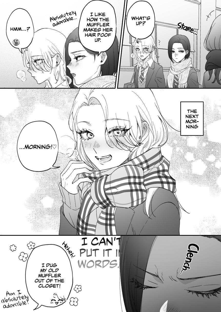 My Angel Childhood Friend Was A Gal When We Met Again - Chapter 34: Toasty Muffler Blonde Gal Super Cute Winter