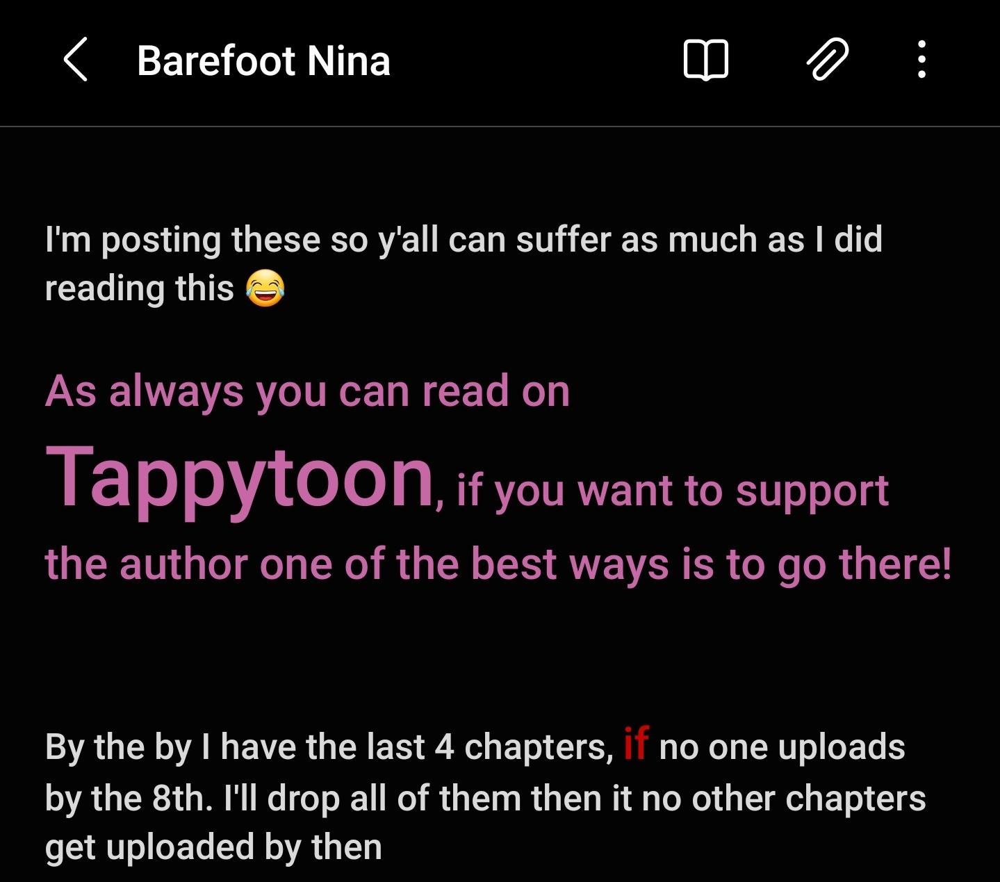 The Barefoot Nina - Chapter 41