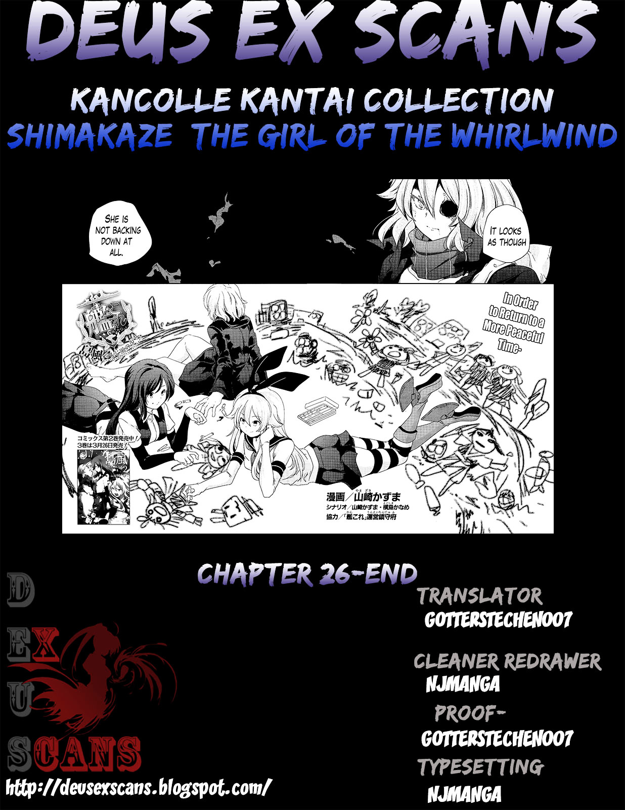 Kantai Collection - Kankore - Shimakaze Tsumujikaze No Shoujo - Chapter 26 : Chapter 26-End