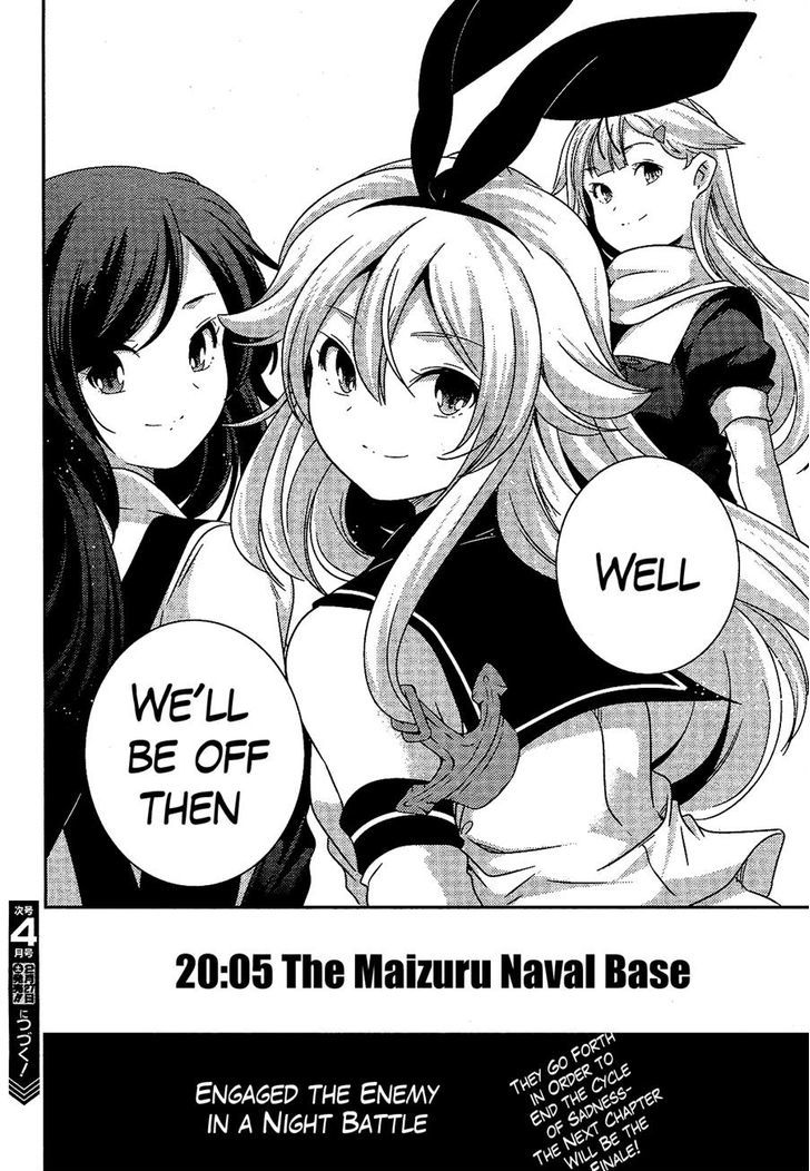 Kantai Collection - Kankore - Shimakaze Tsumujikaze No Shoujo - Chapter 25