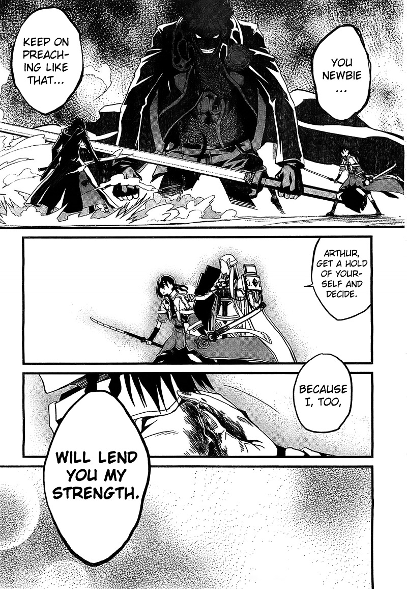 Kakusansei Million Arthur - Gunjou No Shugosha - Vol.1 Chapter 2 : 「Knight Of Seeking」