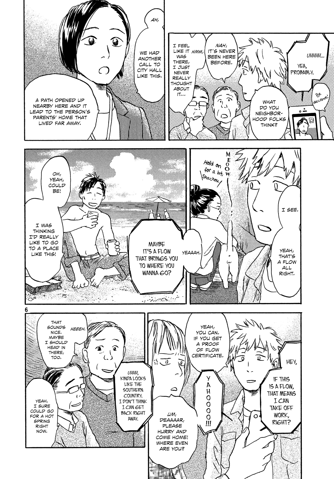 Neko Ga Nishi Mukya - Vol.2 Chapter 8: The Tail Can Go Anywhere