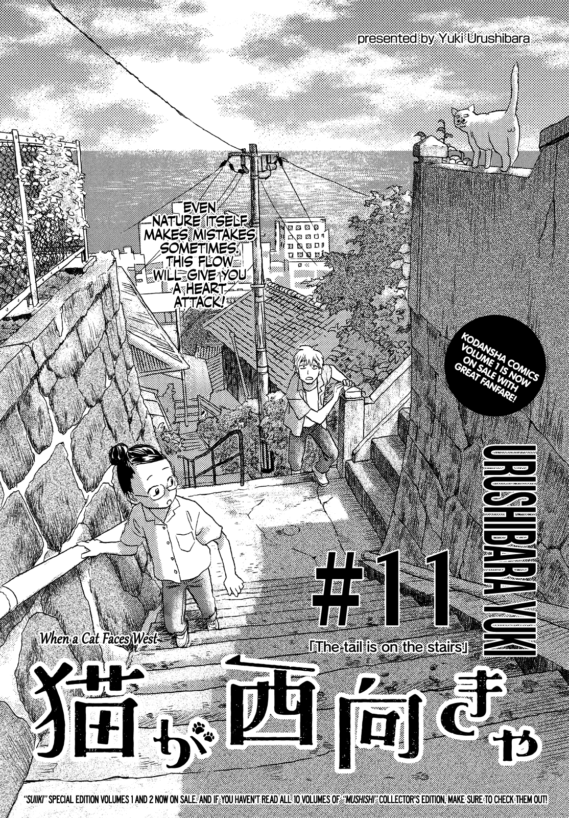 Neko Ga Nishi Mukya - Vol.2 Chapter 11: The Tail Is On The Stairs