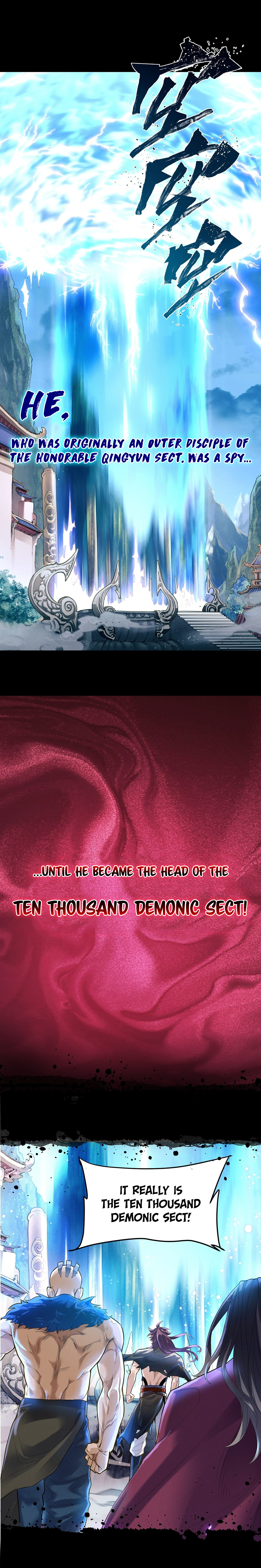 Undercover For Ten Years, I Became The Villain Of The Demon Sect - Chapter 0: Prologue