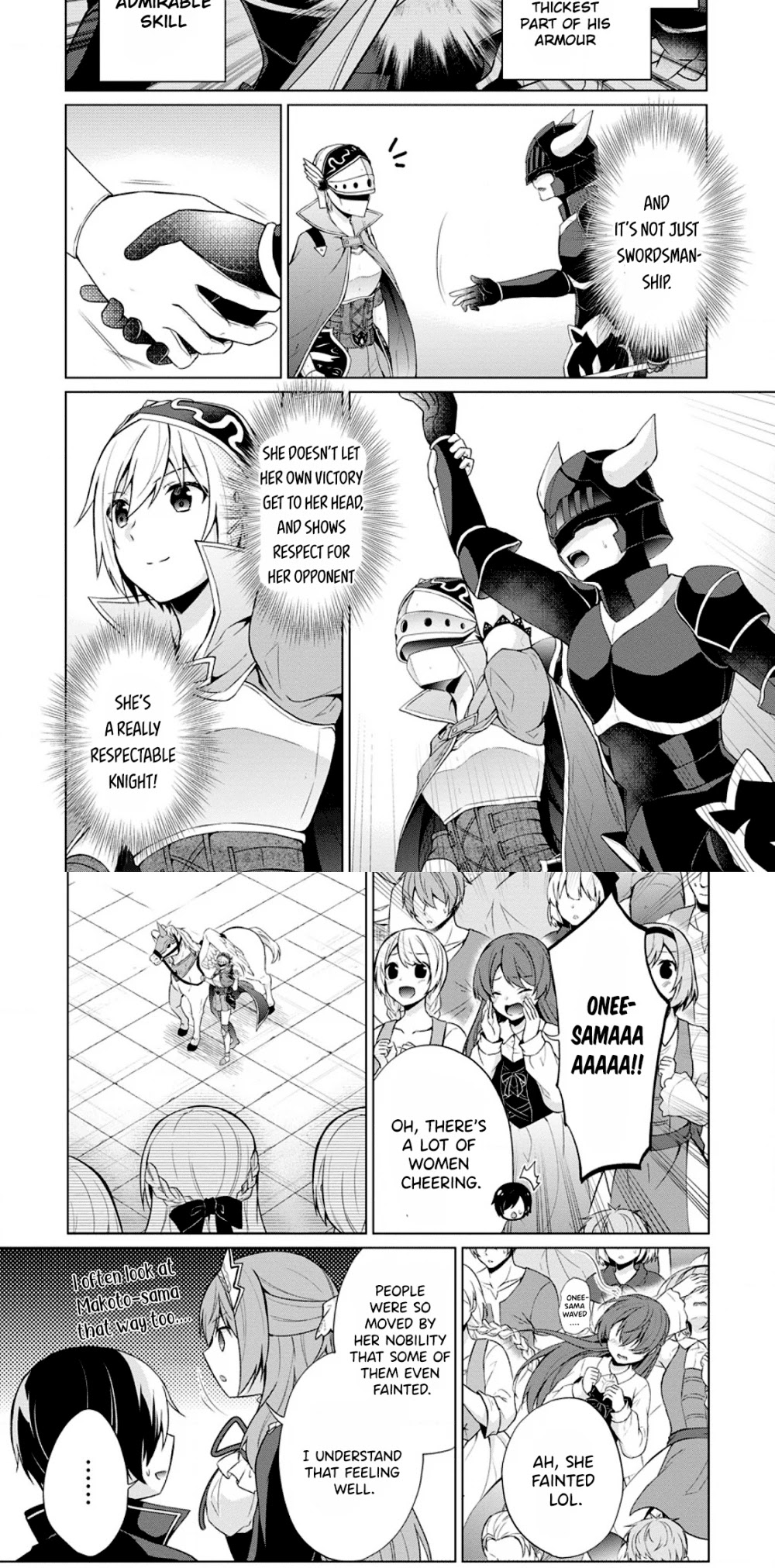 Shingan No Yuusha - Chapter 33: Ellisria's Noble Battle