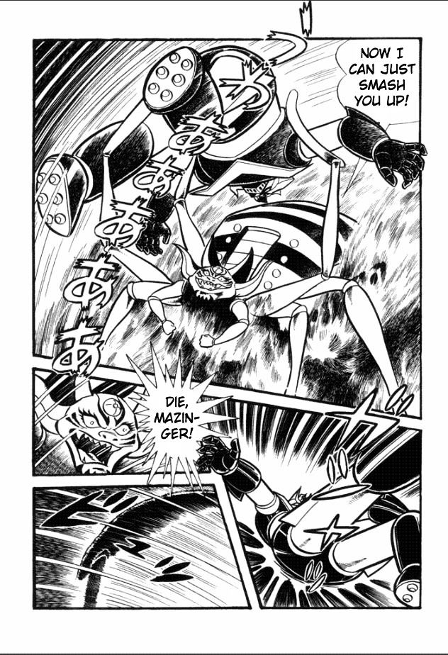 Great Mazinger - Vol.1 Chapter 5 : Silver's Struggle To The Death