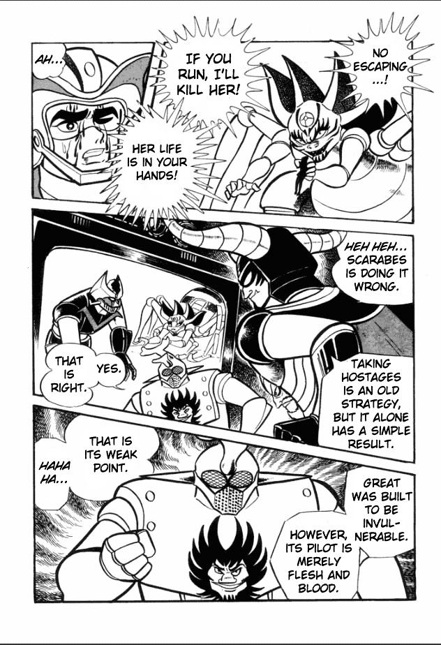 Great Mazinger - Vol.1 Chapter 5 : Silver's Struggle To The Death