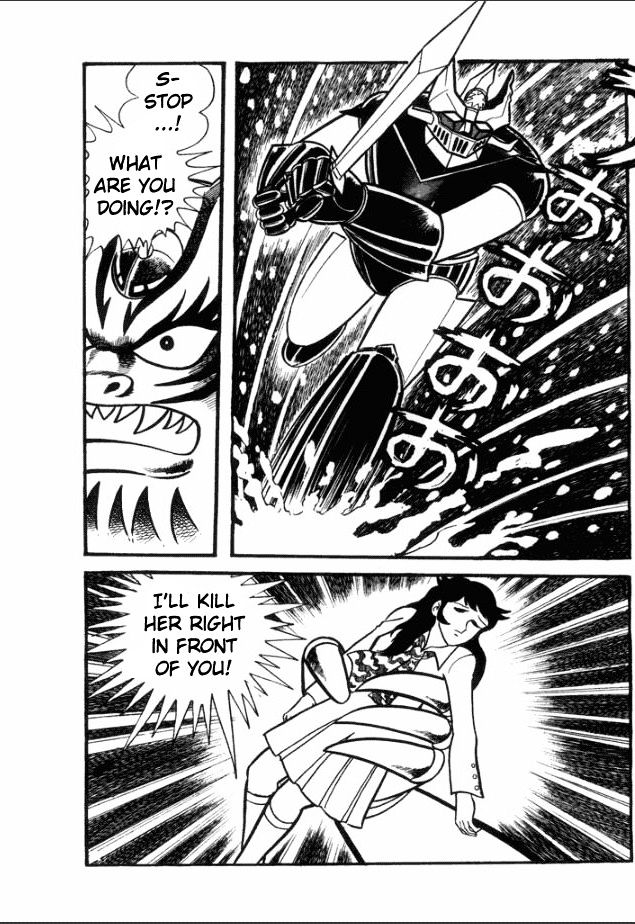 Great Mazinger - Vol.1 Chapter 5 : Silver's Struggle To The Death