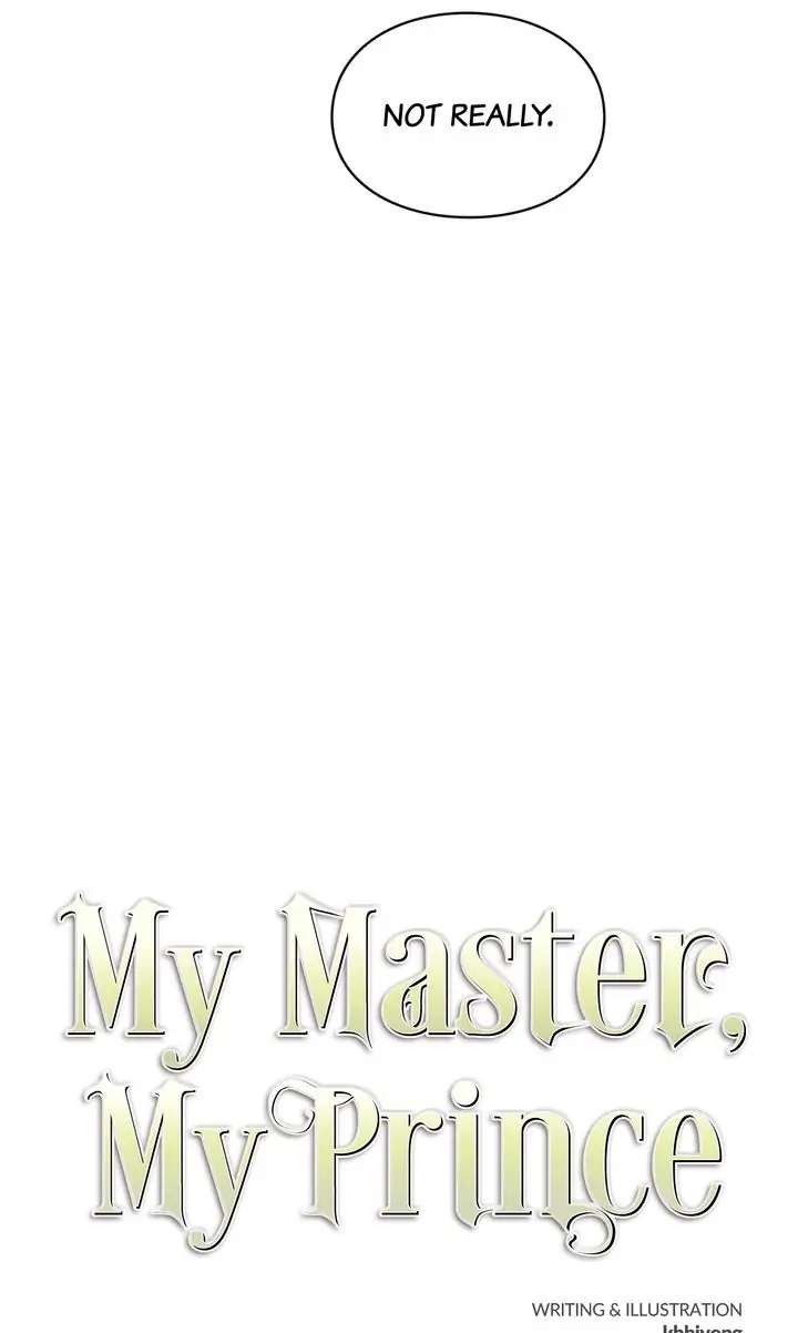 My Master, My Prince - Chapter 1