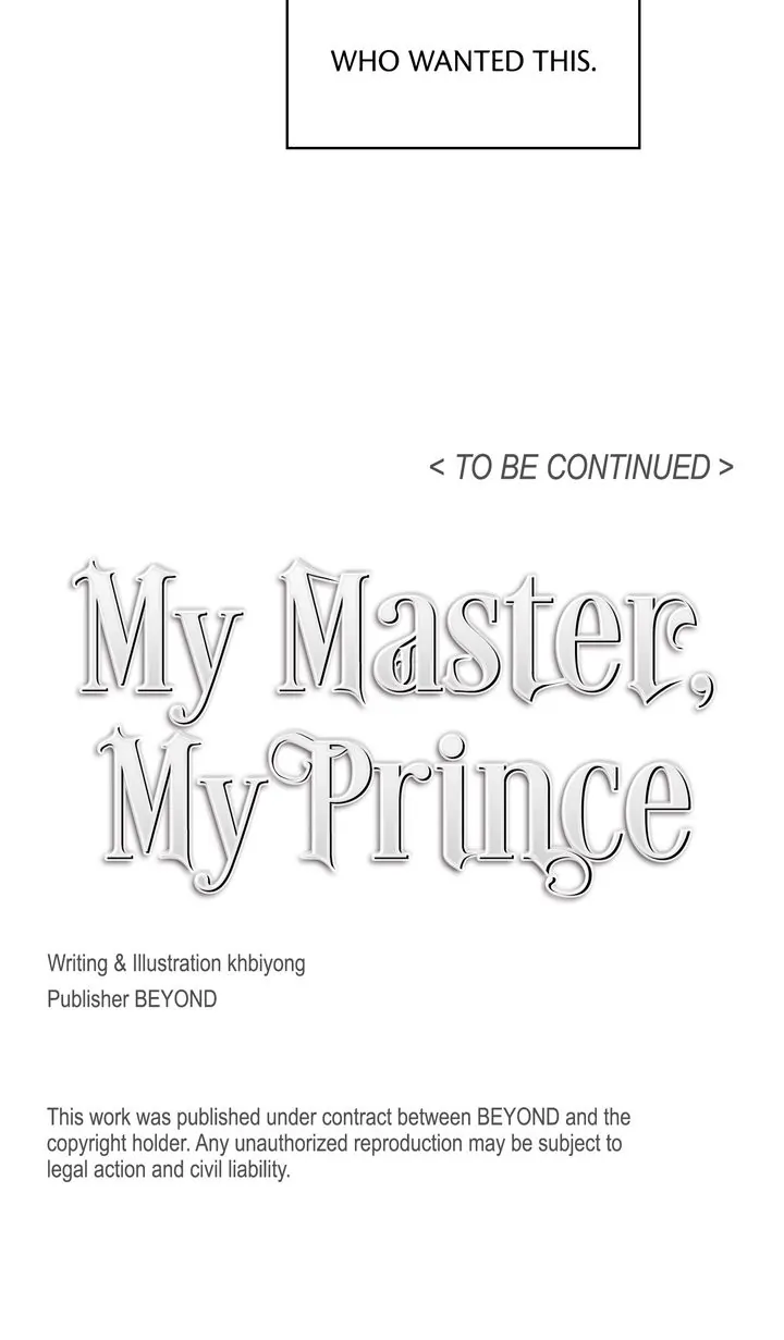 My Master, My Prince - Chapter 42