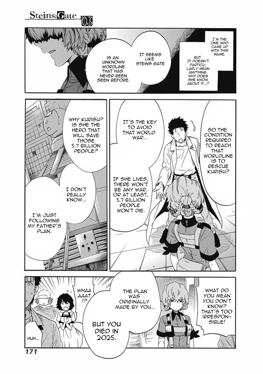 Steins;Gate - Aishin Meizu No Babel - Vol.3 Chapter 14: August, 21, 2010 - 1