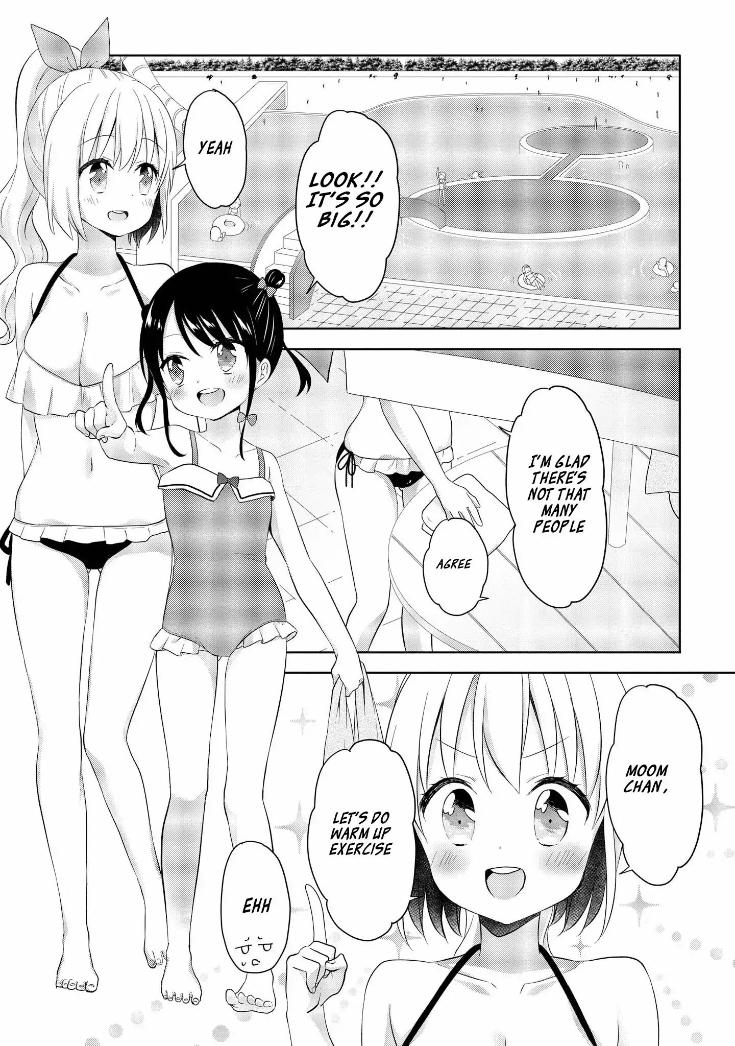 High School Girl And Prince-Chan - Vol.1 Chapter 4: Going To The Pool With A Beauty In Swimsuit...?! (1St Half)