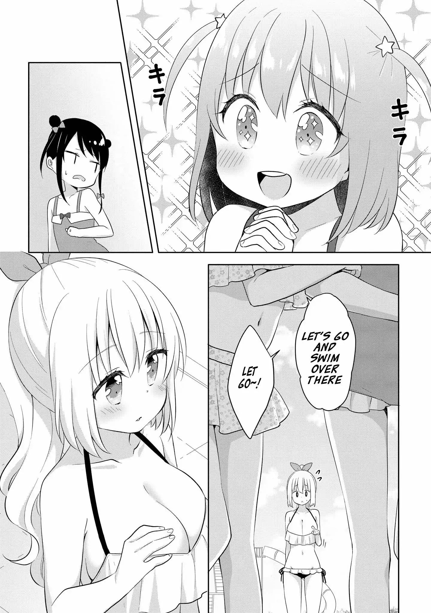 High School Girl And Prince-Chan - Vol.1 Chapter 4: Going To The Pool With A Beauty In Swimsuit...?! (1St Half)