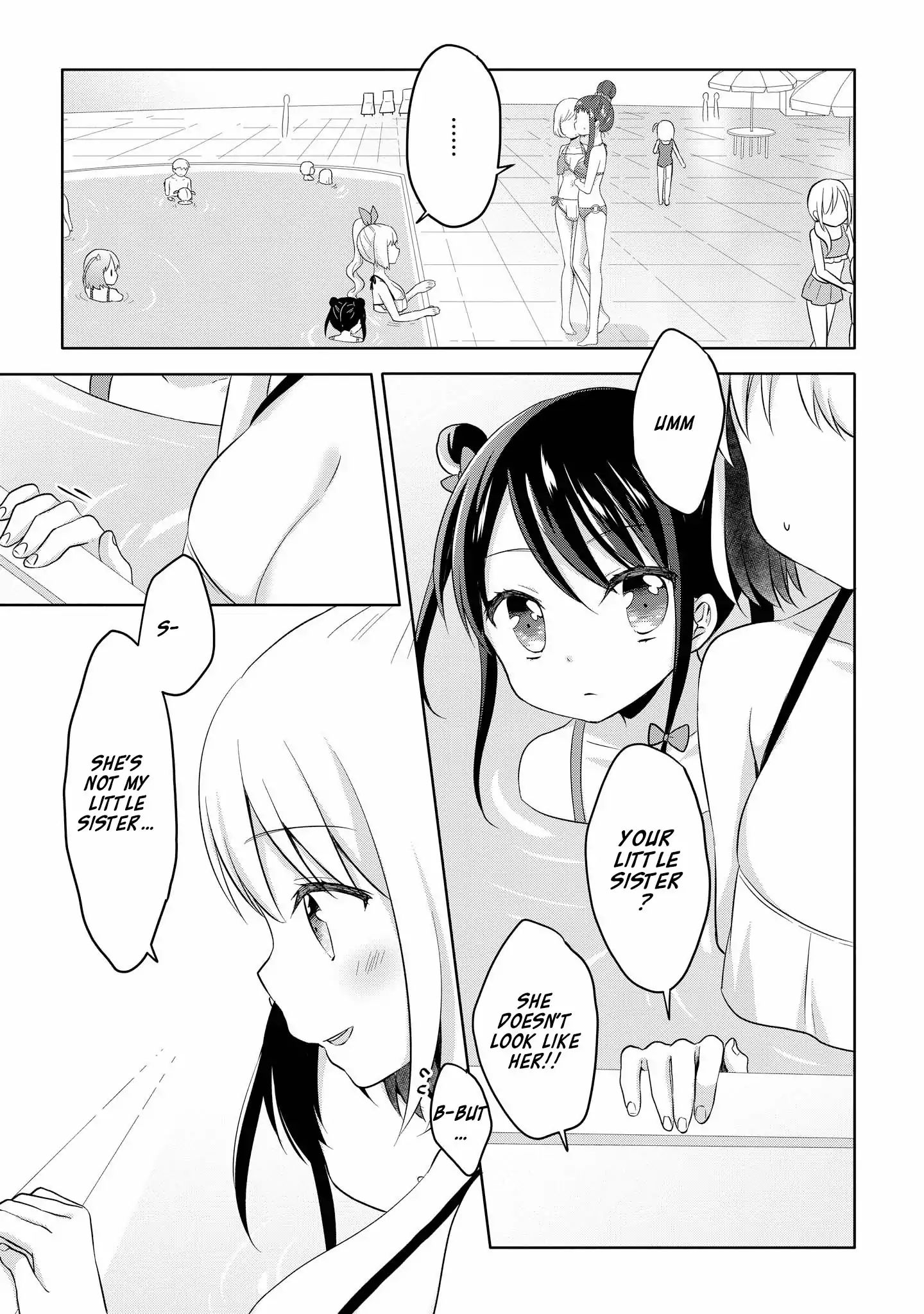 High School Girl And Prince-Chan - Vol.1 Chapter 5: Going To The Pool With A Beauty In Swimsuit...?! (2St Half)