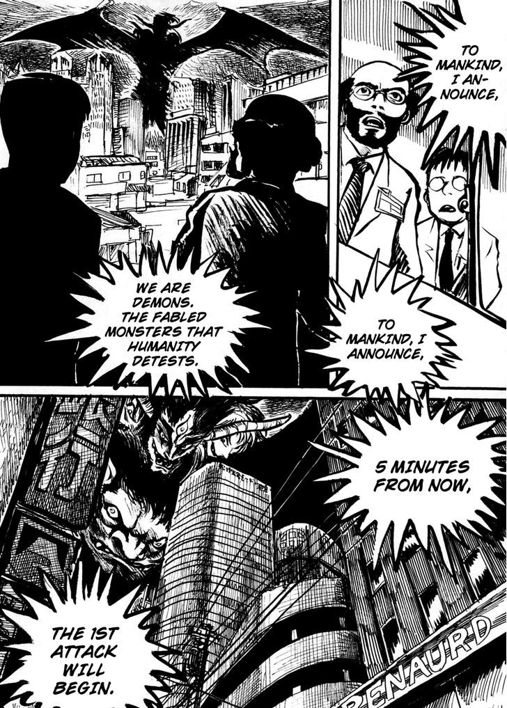 Neo Devilman - Vol.03 Chapter 7 : The Day Zenon Stood Still Ch7-8