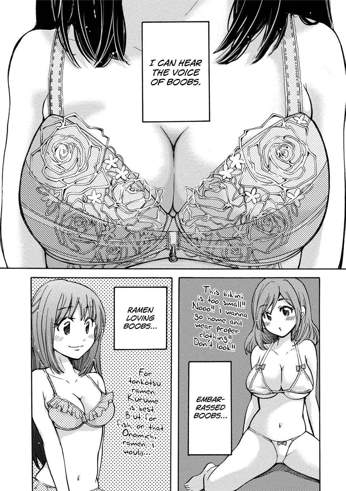 Hissatsu! Paipai Talk - Chapter 8.5: Thus Spoke The Boobs