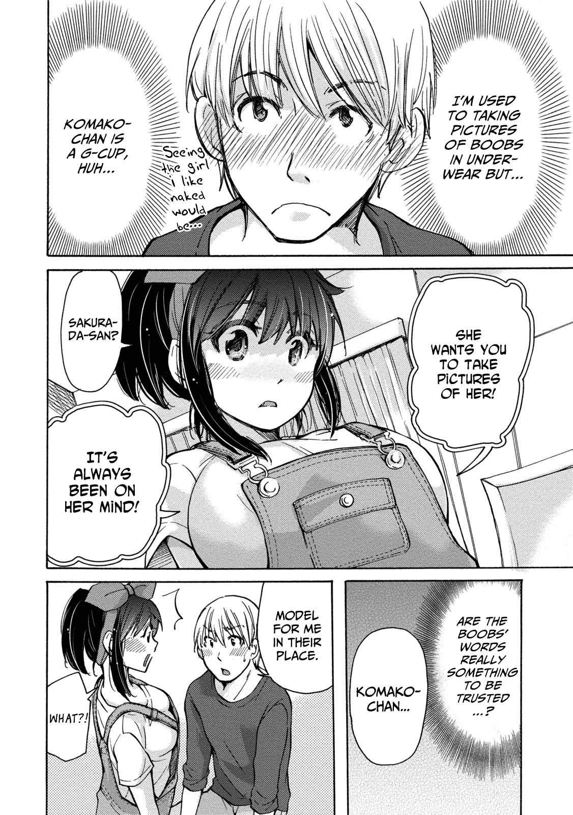 Hissatsu! Paipai Talk - Chapter 8.5: Thus Spoke The Boobs